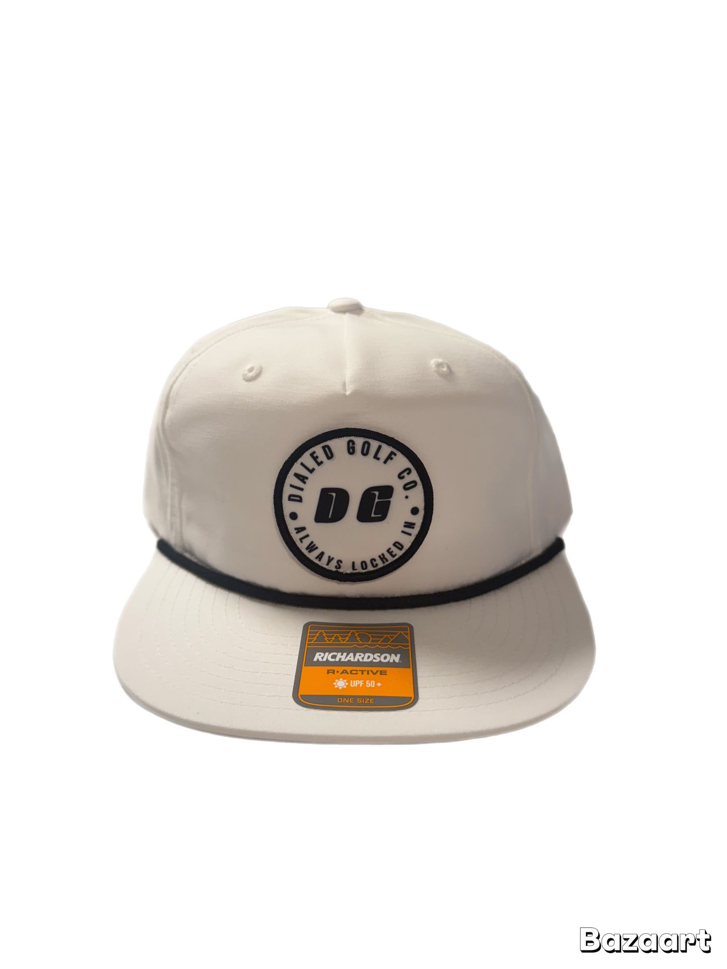 White/Black Rope Hat