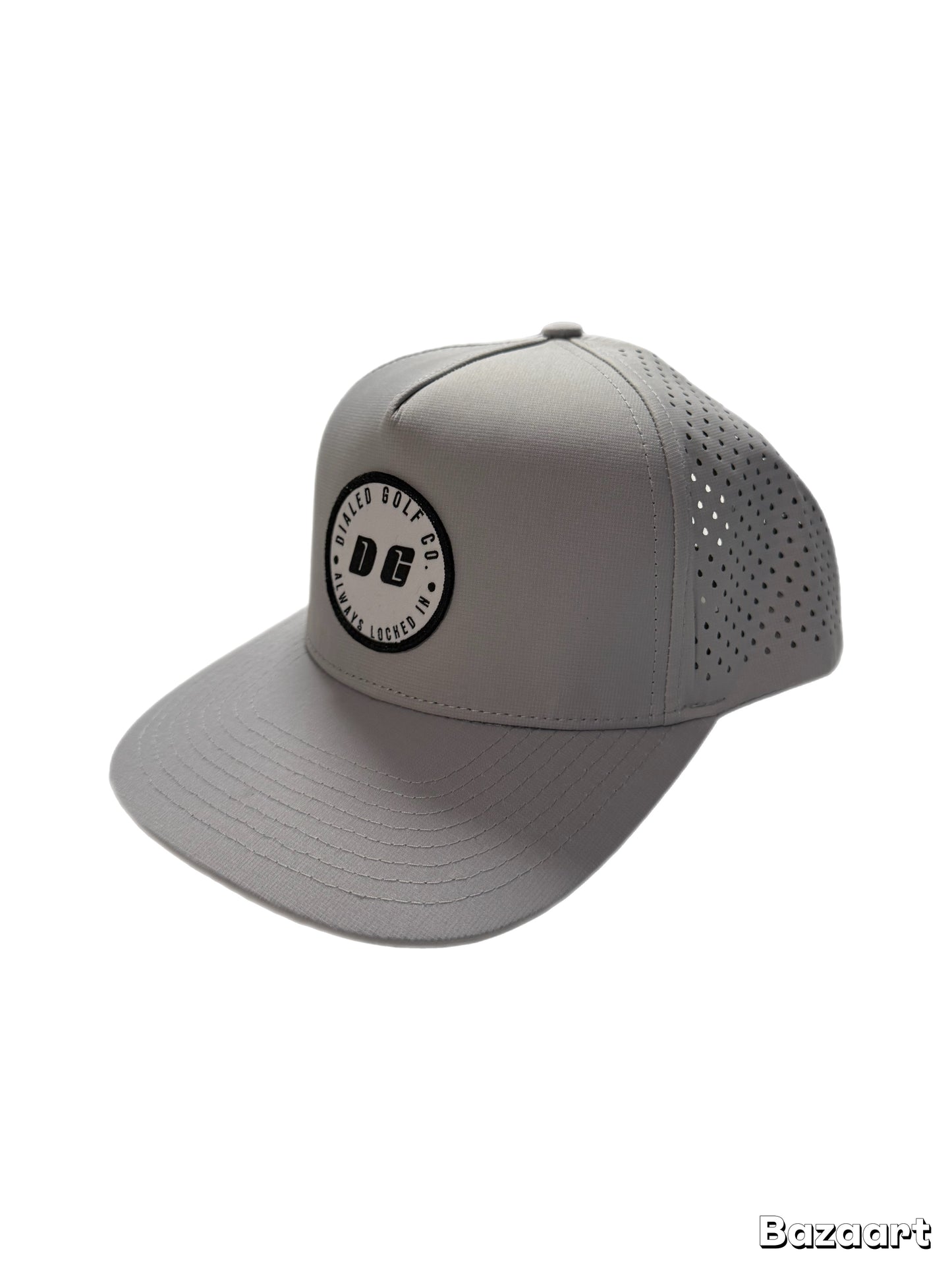 5 Panel Grey Logo