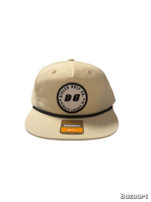 Sand/Black Rope Hat