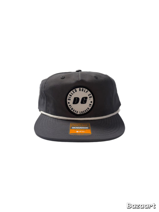 Gray/White Rope Hat