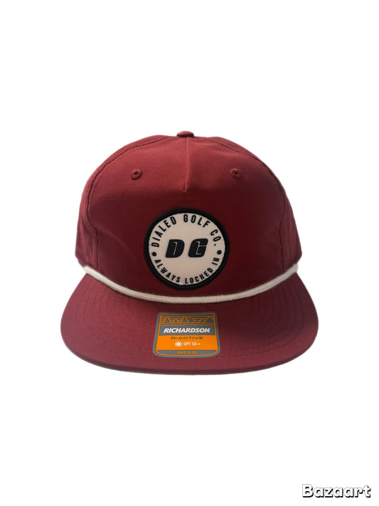 Cardinal/White Rope Hat